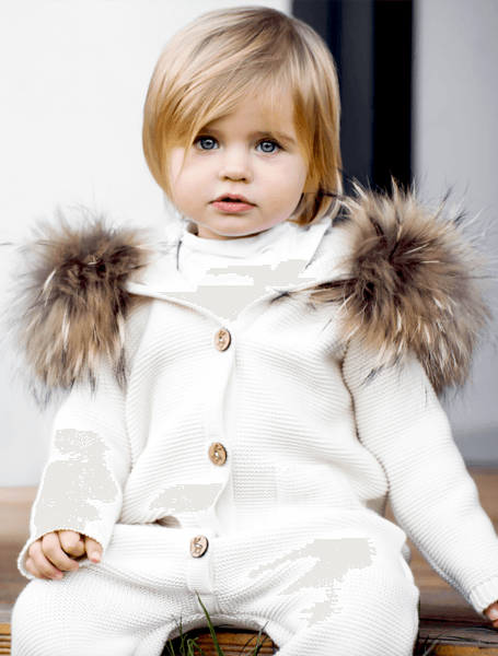 BABY BEAR WINTER FUR FULL OUTFIT