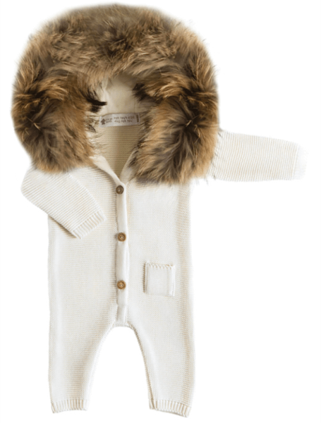 BABY BEAR WINTER FUR FULL OUTFIT