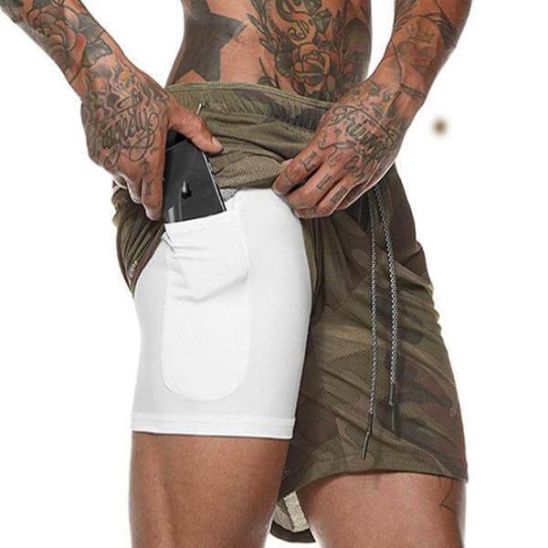 2-in-1 Secure Pocket Shorts