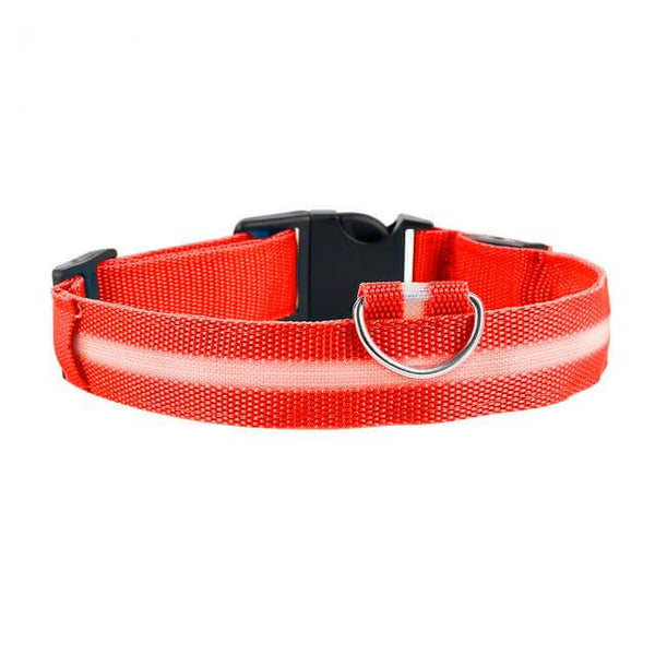 Hot Sale! Flashing Glowing Gem Light LED collar for Dog