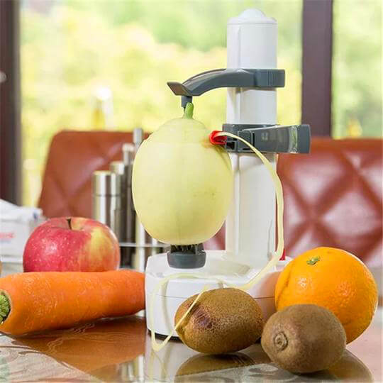 ELECTRIC VEGETABLE AND FRUIT PEELER