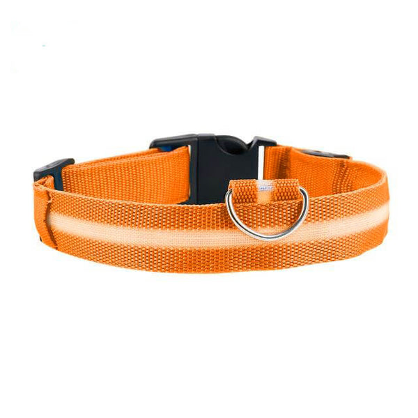 Hot Sale! Flashing Glowing Gem Light LED collar for Dog