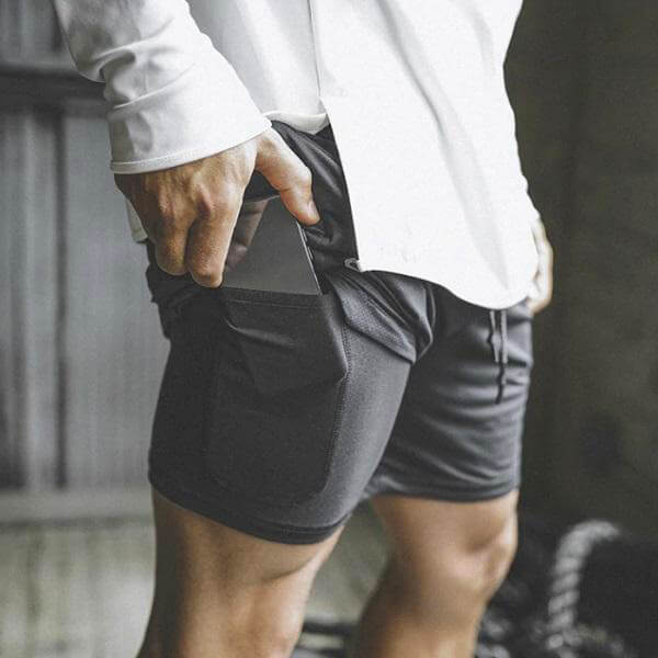 2-in-1 Secure Pocket Shorts